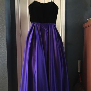 Purple Prom Dress